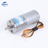 12V/24V Brushless Micro DC Reduction Motor High Torque Gear with Low Speed Small Permanent Magnet Fan Motor Jga25-2430 Drone