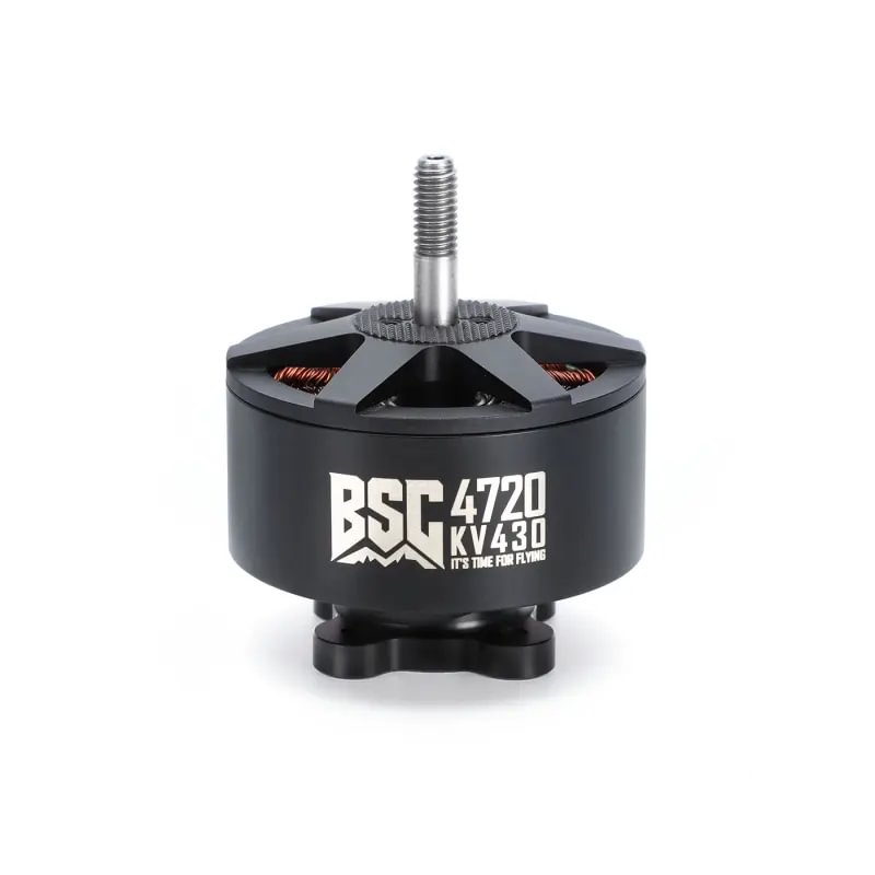 BSC 4720 KV430 FPV drone motor with threaded shaft and mounting base