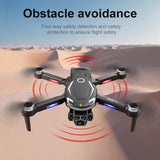 V888 Drone With 8K HD Dual Camera FPV WIFI Foldable Quadcopter +3Battery mtee Drone