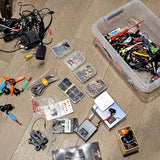 Misc Drone Tacklbox with tons of receivers wiring harness and spare motors Argyle TX Drone