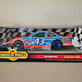 1:18 diecast race car model, blue and red with number 43, Phoenix AZ style