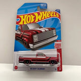 Exclusive 1983 Chevy Silverado Truck Hot Wheels Diecast 5/12 Red Edition Series 114/250 Ships to you