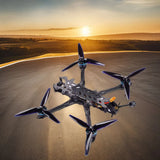 UFlight Piranha 7 Inch Long Range FPV Drone Carbon Fibre Kit Racing Drone With Flight Control Analog Video Transmission UAV Drone