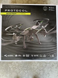 Protocol Galileo Stealth Quadcopter Drone with Camera - Ready-to-Fly - Black Drone