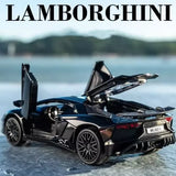 1:36 Lamborghini Aventador LP750-4 SV Model Car Diecast Toy Vehicle Gift Toy