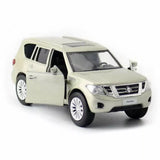 1:36 Nissan Patrol Y62 SUV Alloy Toy Diecast Vehicle Collection Model Car Gifts Toy