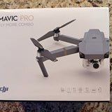 DJI Mavic Pro drone with front camera and folded propellers