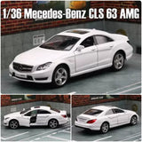 Mercedes-Benz C-Class CLS 63 AMG 1/36 Scale Model Car Diecast Toy Gift Vehicle Toy