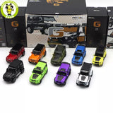 9 Pcs 1/64 Benz G And Brabus G CLASS Almost Real Diecast Model Toys Car Gifts Toy