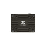 FPV video transmitter module with FOXEER logo on dark metal housing