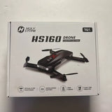 Holy Stone HS160 drone box with quadcopter illustration