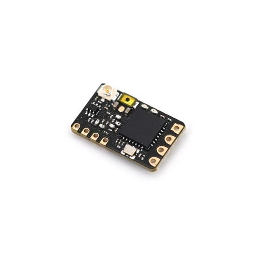 TBS Crossfire Nano Rx drone receiver module PCB with onboard components and connectors