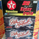 1:18 scale diecast race car in black Dale Earnhardt Havoline box