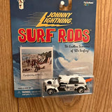 Diecast surf rods Packard ambulance toy car in clear blister on retail card