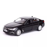 BMW M550i 1:36 Diecast Model Car Metal Toy Vehicle Gifts for Kids Boys Black  Toy