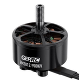 GEPRC EM2812 900KV brush motor with threaded shaft and wiring lead