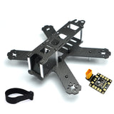 Mini QAV210 210mm 210 Pure Carbon Fiber Quadcopter Aluminum Drone Frame Kit 5V/12V PDB for LS-210 QAV210