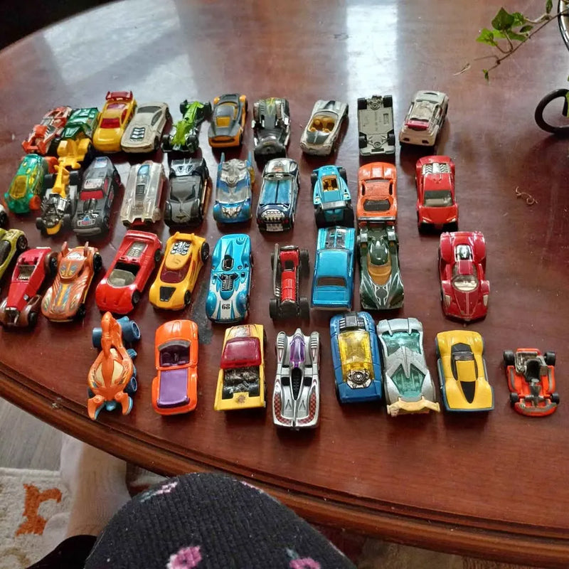 Assorted diecast cars set of colorful mini vehicles