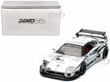 LBWK F40 CHROME SILVER 1/64 DIECAST MODEL CAR BY INNO MODELS IN64-LBWKF40-CHS Toy