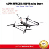 GEPRC MARK4 LR10 Long Range High Power FPV Racing Drone w/ Receiver 3KG Load Drone