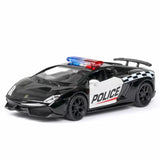 1:36 Lamborghini Gallardo LP 570-4 Toy Car Diecast Model Car Police Vehicle Gift Toy