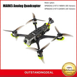 GEPRC MARK5 Analog Version FPV Drone 5-Inch Long Range FPV Quadcopter [PNP] ot25 Drone