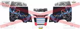 1:76 Malcolm Logistics 100 years Decals for oxford diecast Scania R Parts