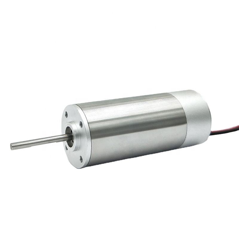 28mm BLDC coreless motor with shaft and power wires
