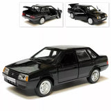 Lada VAZ 21099 Metal Model Diecast Car Scale, Collectible Toy Cars, Black, 1/36 Toy
