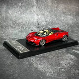 Almost Real 1/43 Pagani Huayra Roadster Diecast model Met. Red W detachable Roof Parts