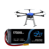 Solid-state lithium battery pack labeled 17500mAh with XINGTO logo