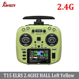 Jumper T15 2.4Ghz Radio Controller ELRS 1000mW For Long Rang RC Drones Yellow Drone