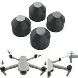 4PCS motor protective caps, black cylindrical covers for drone motors