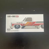 CHEVROLET SILVERADO KAIDO WORKS V1 WHITE KAIDO HOUSE 1/64 DIECAST BY TSM KHMG082 Toy