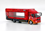 GB UM 1:64 Red 500 HINO EVA Ranger Transporter Truck Model Diecast Collect Car Parts