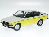 Opel Kadett C GT/E Coupe 1977 white-yellow diecast modelcar 183650 Norev 1:18 Parts