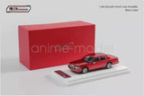 MK Miniatures 1:64 1992 Lincoln Town Car Red Diecast Model Car Toy