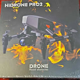 HiDrone Pro2 drone with quad propellers, gray body