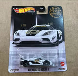 Hot Wheels Premium  Koenigsegg Agera R  Gum Ball 3000  Real Riders Diecast METAL Parts