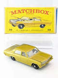 MATCHBOX LESNEY 36c Opel Diplomat MIB vintage diecast toy car Parts
