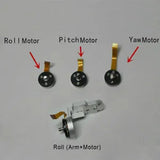 Gimbal Yaw Engine Pitch Motor Roll Arm Bracket For DJI Phantom 3 Advanced Drone