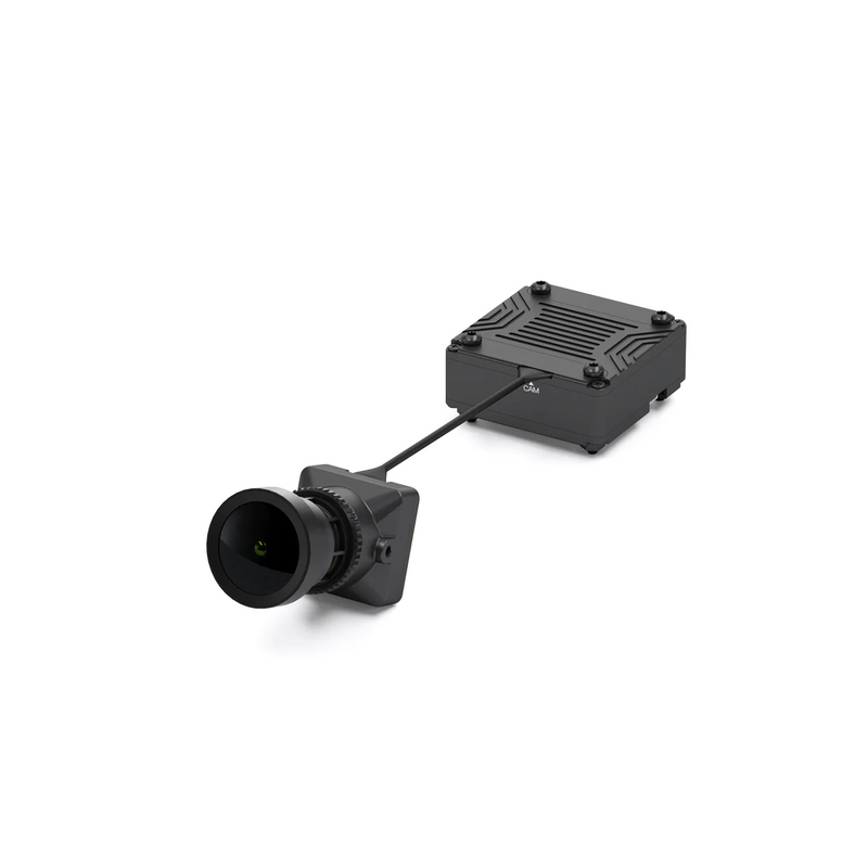 Black FPV infrared camera with circular lens and small control box