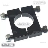 16mm drone arm pipe clamp with carbon fiber style strap, two adjustable screw knobs