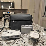 Dji Mini 2 drone kit with controller, drone, and carry case