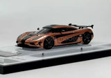 GRYNING 1:64 Scale Gold Agera RS Super Racing Sports Model Diecast Resin Car Parts