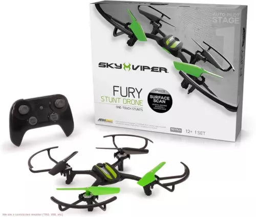 Sky Viper FURY Stunt Drone with Surface Scan *BRAND NEW & SEALED* Drone