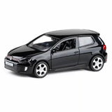 1:36 Golf GTI Model Car Metal Diecast Toy Vehicle Black Kids Collection Gift Toy