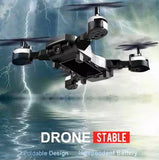 Professional Intelligent Folding Drone Wifi FPV Fixed High HD Camera (Black) Drone