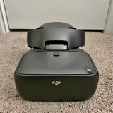 DJI goggles headset with front screen module, dark gray and black