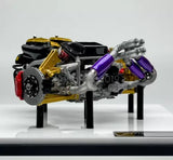 VMB 1:18 Huayra Engine System Display Collection Diecast Metal Car Parts